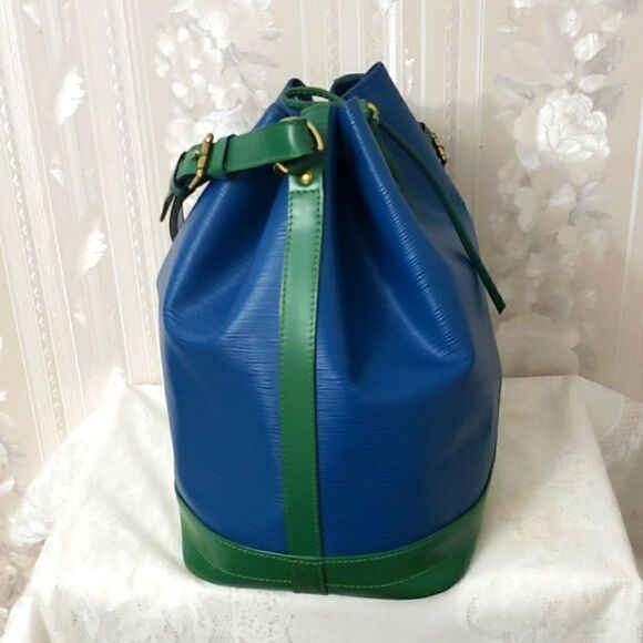 Louis Vuitton Noe MM Epi Leather Bucket bag Colorblock EUC - Picture 4 of 12